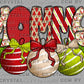 Christmas Ornaments Mommy Ready to Press Transfer DTF Transfer Sublimation Transfer