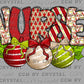 Christmas Ornaments Nurse Ready to Press Transfer DTF Transfer Sublimation Transfer