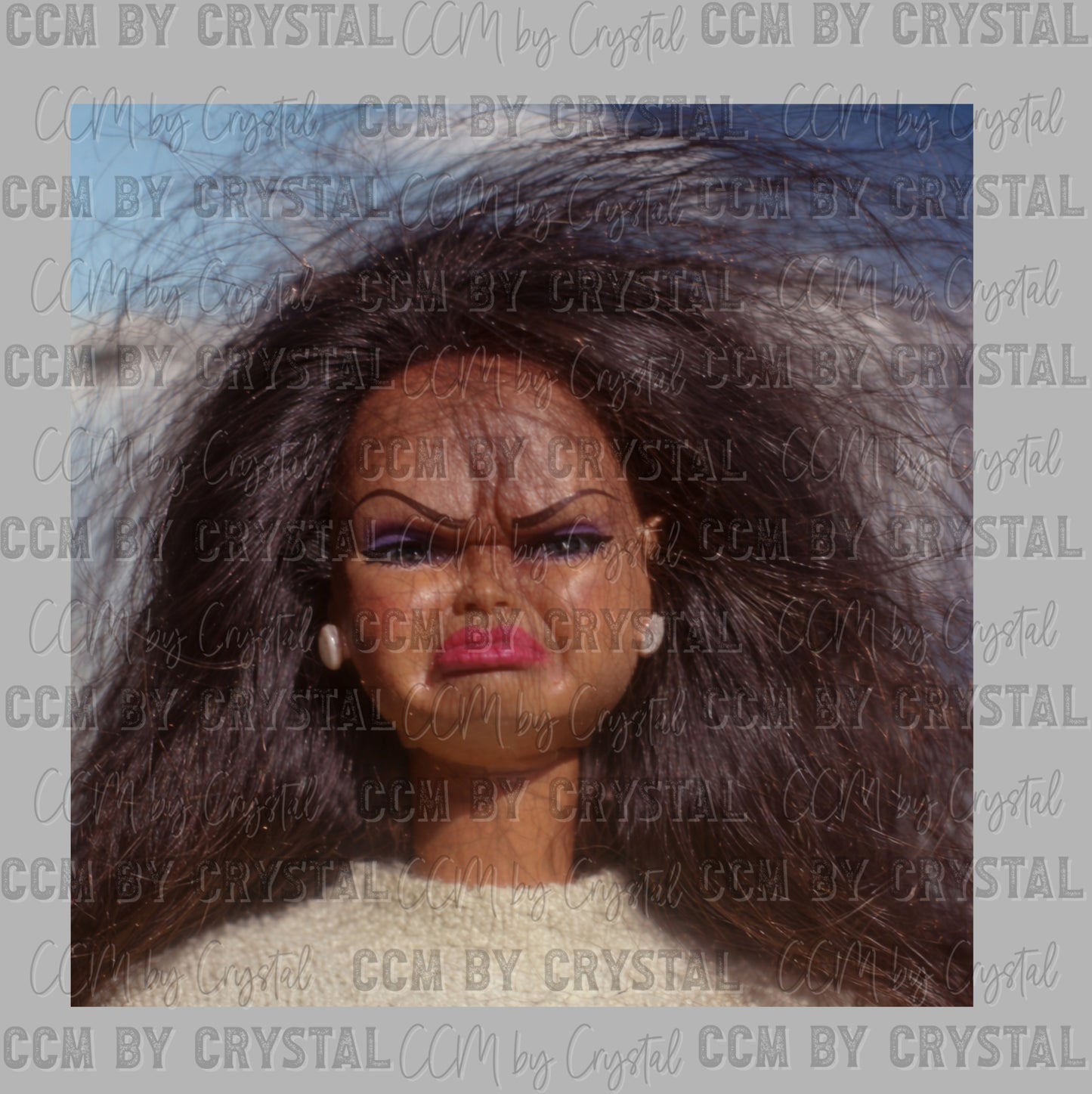 Disgusting Face Toy Doll Ready to Press DTF Transfers Sublimation Transfers