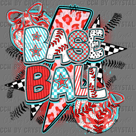 Baseball Ready to Press Transfer DTF Transfer Sublimation Transfer