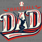 Baseball Dad Ready to Press Transfer DTF Transfer Sublimation Transfer