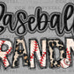 Baseball Grandma Ready to Press DTF Transfer Sublimation Transfer