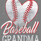 Baseball Grandma Ready to Press Instant Peel DTF Transfers