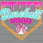 Baseball Momma Ice Cream Drip Ready to Press Transfer DTF Transfer Sublimation Transfer