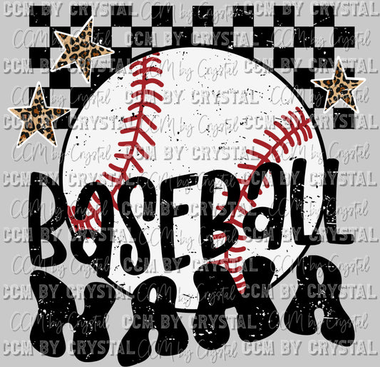 Baseball Nana Ready to Press DTF Transfer Sublimation Transfer