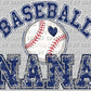 Baseball Nana Ready to Press DTF Transfer Sublimation Transfer