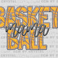 Basketball Mama Faux Embroidery Ready to Press Transfer DTF Transfer Sublimation Transfer (Copy)