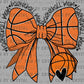 Basketball Mom Bow Ready to Press Transfer DTF Transfer Sublimation Transfer