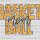 Basketball Mom Faux Embroidery Ready to Press Transfer DTF Transfer Sublimation Transfer