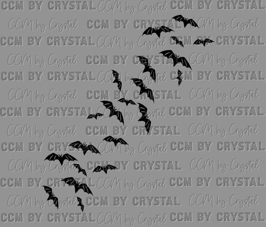 Bats Halloween Ready to Press Transfer DTF Transfer Sublimation Transfer
