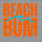 Beach Summertime DTF Transfer Sublimation Transfer