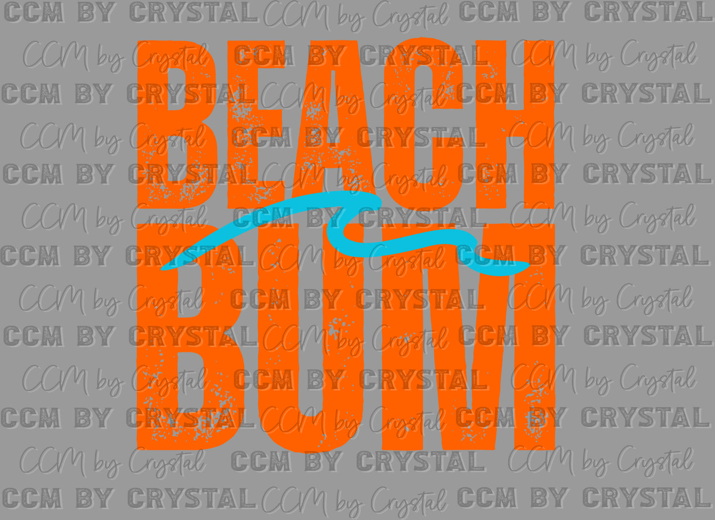 Beach Summertime DTF Transfer Sublimation Transfer