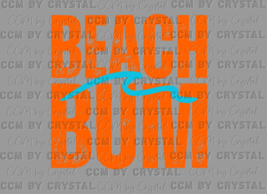 Beach Summertime DTF Transfer Sublimation Transfer