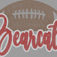 Bearcats Football Approximately 11" wide Spangle Transfer