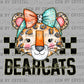 Bearcats Ready to Press Transfer DTF Transfer Sublimation Transfer