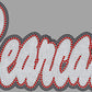 Bearcats 3 Color Approximately 11" wide Spangle Transfer