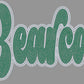 Bearcats 2-Color Approximately 11" wide Spangle Transfer