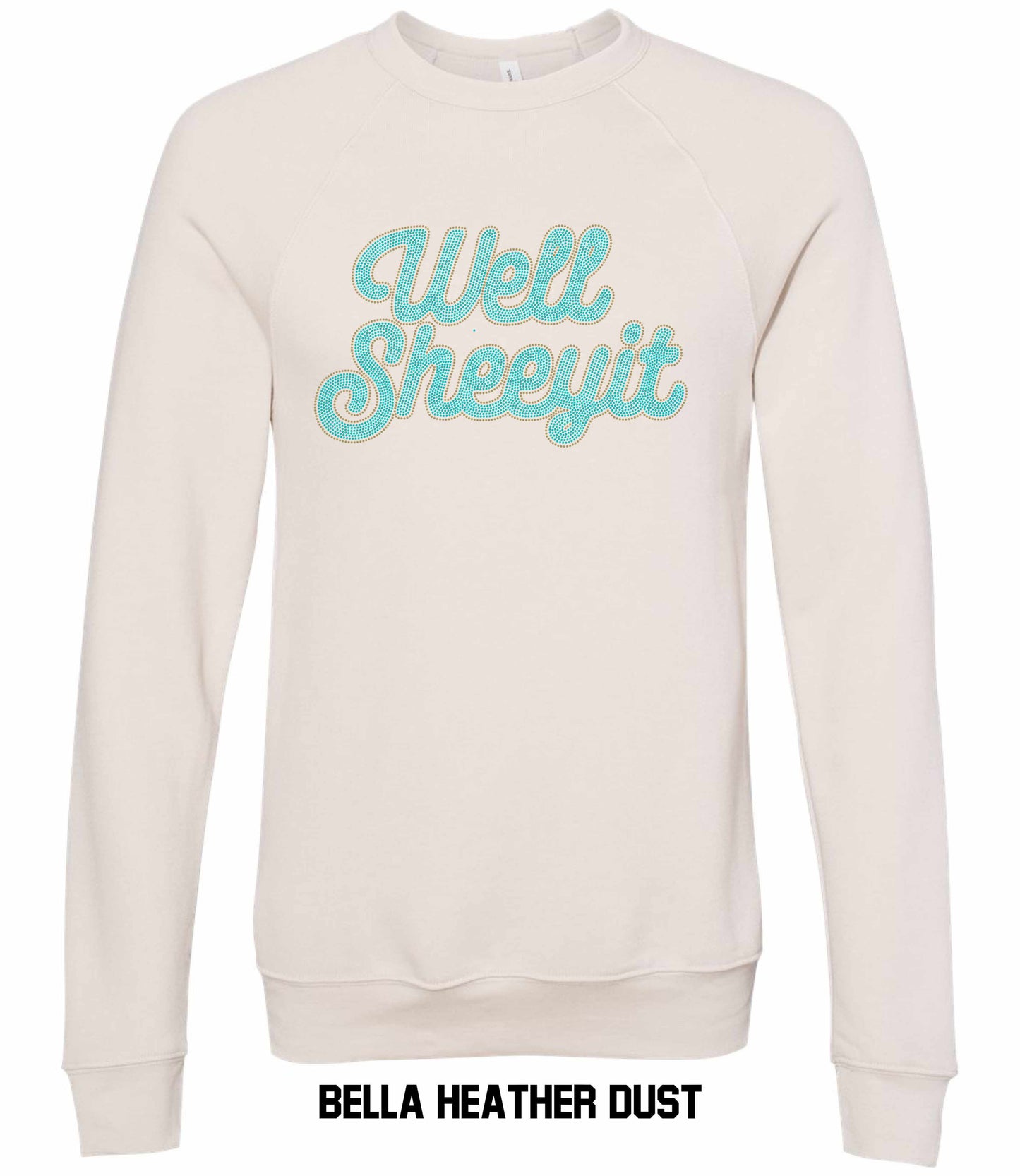 Well Sheeyit Spangle T Shirt, Long Sleeve, Sweatshirt