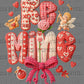 Be Mine Faux Yarn Valentines Day Ready to Press Instant Peel DTF Transfers Sublimation Transfers