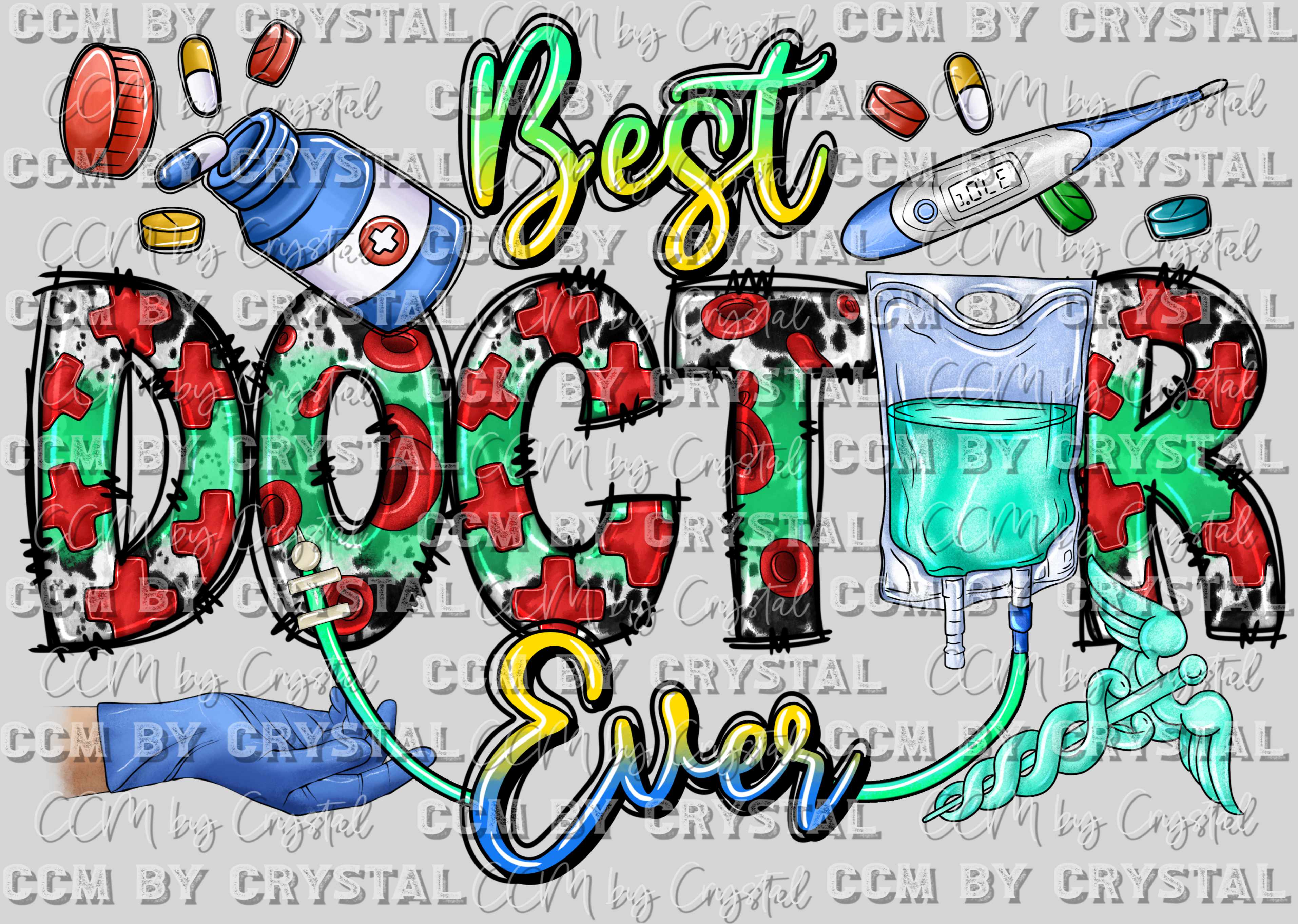 Best Doctor Ever Dr. MD Ready to Press Transfer – CCMbyCrystal