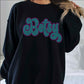 Betsy 2-Color Approximately 11" wide Spangle Transfer
