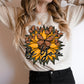 Sunflower Butterflies Be You Ready to Press Transfer