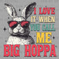 Big Hoppa Easter Ready to Press Transfer DTF Transfer Sublimation Transfer