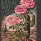 Bloom Where You Are Planted Green Distressed Ready to Press Transfer DTF Transfer Sublimation Transfer