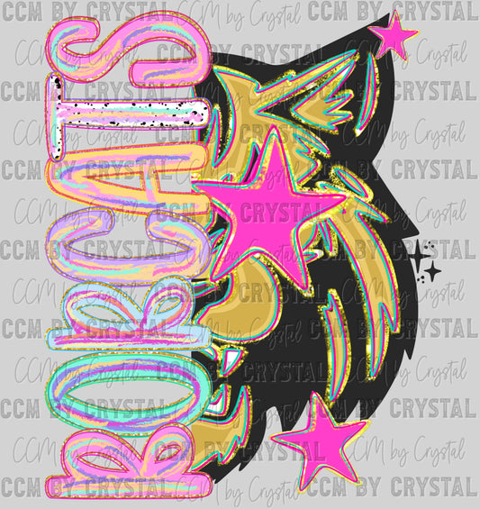 Bobcats Pastel Mascot Ready to Press DTF Transfers Sublimation Transfers