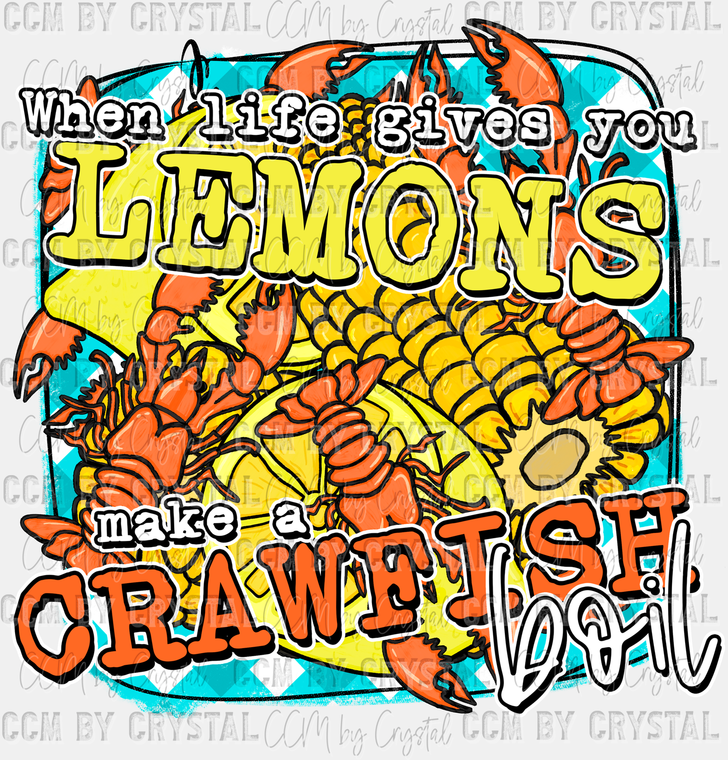 Crawfish Boil Ready to Press Transfer