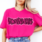Bombshells Doodle Mascot Ready to Press Transfer DTF Transfer Sublimation Transfer