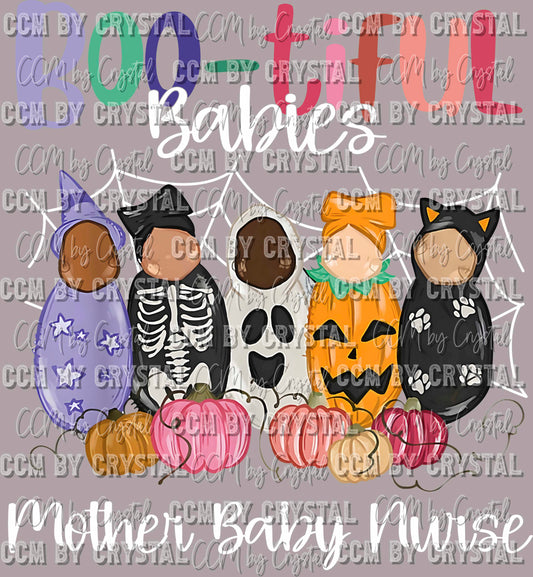 Bootiful Babies Halloween Ready to Press Transfer