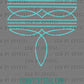 Boot Stitch Western Ready to Press Transfer DTF Transfer Sublimation Transfer