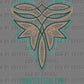 Boot Stitch Western Ready to Press Transfer DTF Transfer Sublimation Transfer