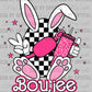 Easter Pink Boujee Egg Ready to Press Transfer