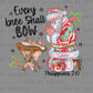 Every Knee Shall Bow Christmas Religious Ready to Press Instant Peel DTF Transfers Sublimation Transfers