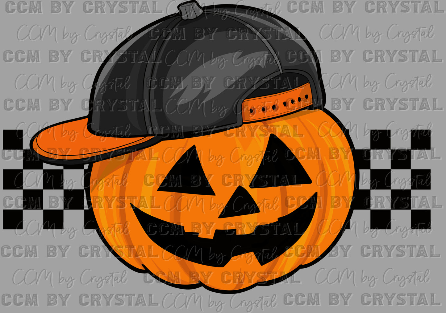 Halloween Boy Pumpkin with Hat Ready to Press Transfer DTF Transfer Sublimation Transfer