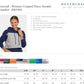 Goliad Two Color Cropped Hooded Sweatshirt