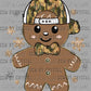 Christmas Gingerbread Boy Ready to Press Transfer DTF Transfer Sublimation Transfer (Copy)