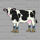Boy Cow Boots Ask me About My Cow Ready to Press DTF Transfers Sublimation Transfers