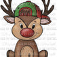 Boy Reindeer Christmas Ready To Press Transfer