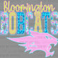 Bloomington Bobcats Bright Ready to Press DTF Transfers Sublimation Transfers