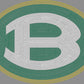 B Brooke High School Bruin Approximately 11" wide Spangle Transfer