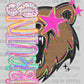 Bruins Pastel Mascot Ready to Press DTF Transfers Sublimation Transfers