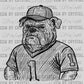 Bulldogs Ready to Press Transfer DTF Transfer Sublimation Transfer
