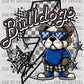 Bulldogs Mascot Ready to Press Transfer DTF Transfer Sublimation Transfer