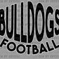 Bulldogs Football Ready to Press Transfer DTF Transfer Sublimation Transfer