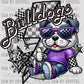 Bulldogs Mascot Ready to Press Transfer DTF Transfer Sublimation Transfer