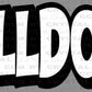 Bulldogs Black and White Mascot Sports Ready to Press Transfer DTF Transfer Sublimation Transfer