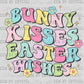 Bunny Kisses Easter Wishes Ready to Press Transfer